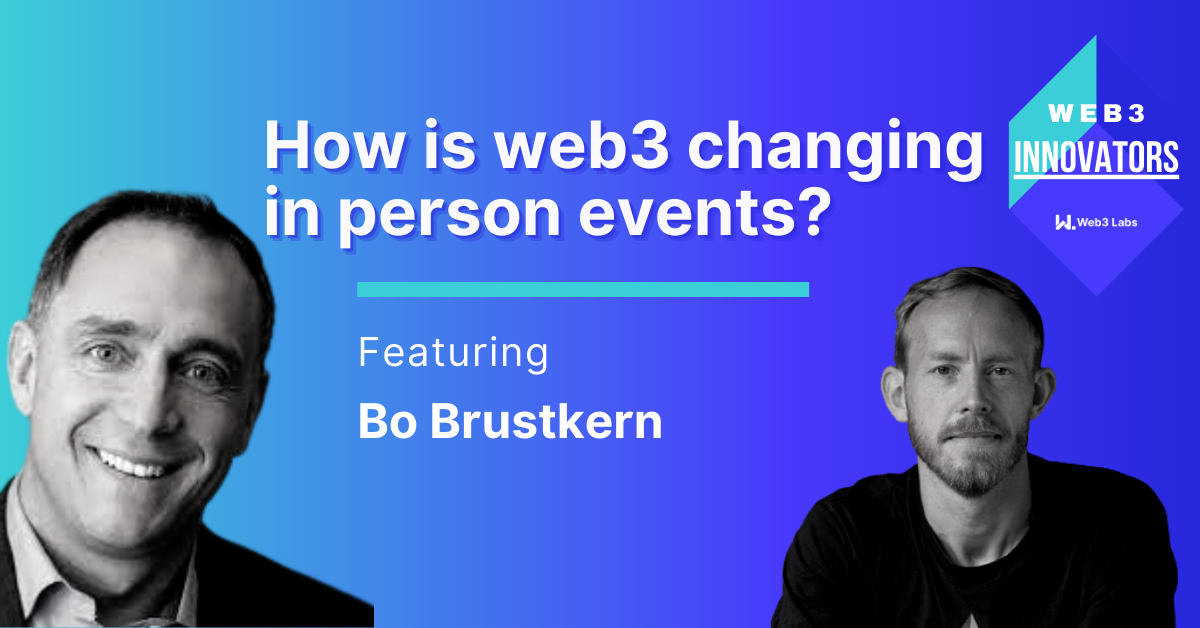 How is Web3 changing in person events?