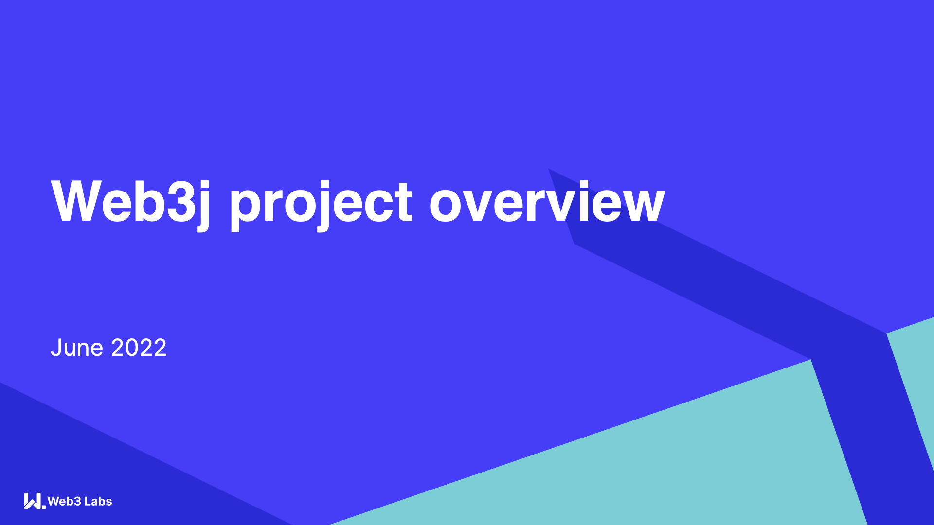 Web3j overview June 2022